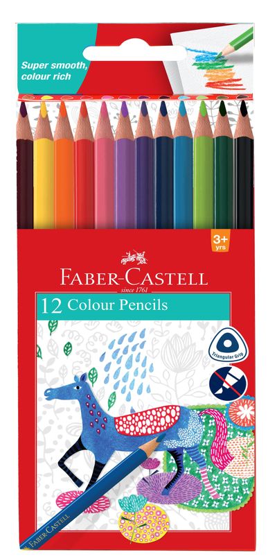 Faber-Castell Colour -Me Grip Pack Of 12