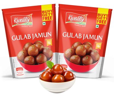 Kwality Instant Gulab Jamun Mix | Buy 1 Get 1 Free