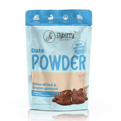 Flyberry Gourmet Date Powder, 100% Natural Sweetener