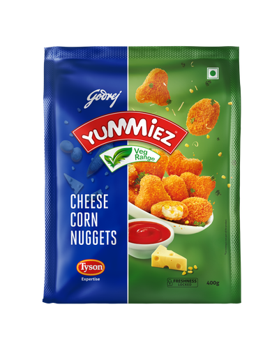Godrej Yummiez Cheese Corn Nuggets