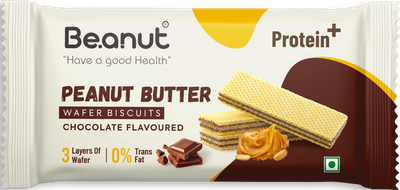 Be.anut Chocolate Peanut Butter Wafer Biscuit