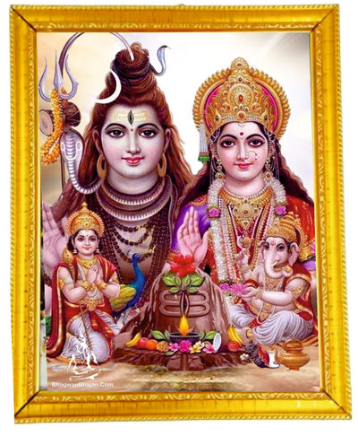 Aravi Shiva & Family Multi Coloured Photo Frame 6 x 8 inch