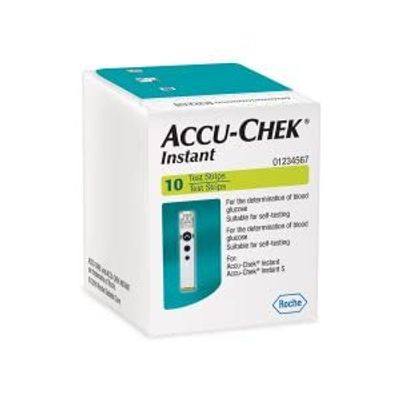 Accu Chek Instant Test ( Only ) Strip 10