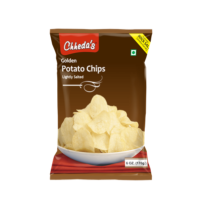 Chheda's Golden Plain Salted Chips
