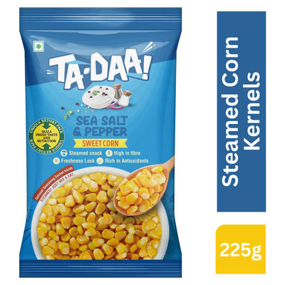 Tadaa Sweet Corn Kernels Sea Salt & Pepper