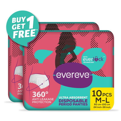 Evereve Overnight Disposable Period Panties | M-L