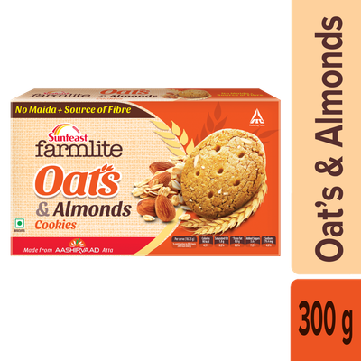 Sunfeast Farmlite Oats & Almonds Cookies