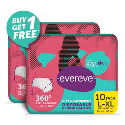 Evereve Overnight Disposable Period Panties | L-XL