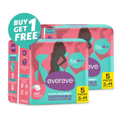 Evereve Overnight Disposable Period Panties | S-M