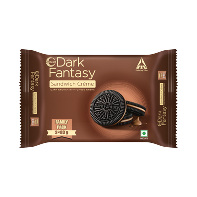 Sunfeast Dark Fantasy Crème | Made With Real Chocolate