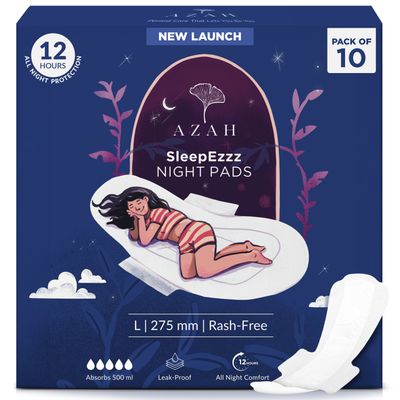 Azah SleepEzzz Night L Sanitary Pads