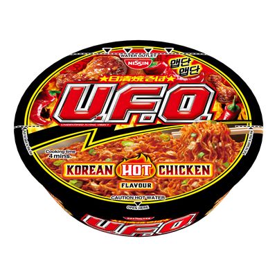 Indo Nissin Ufo Korean Hot Chicken Ramen | Addictive and Fiery Hot Chicken Flavor