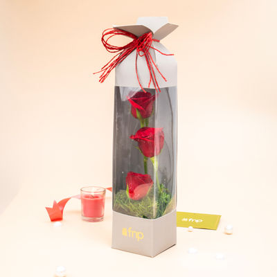 FNP Exotic Red Rose Arrangement