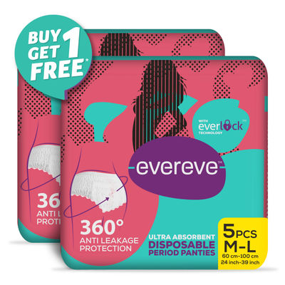 Evereve Overnight Disposable Period Panties | M-L