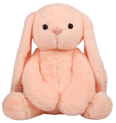 Mirada Peach Bunny Soft Toy - 35 cm
