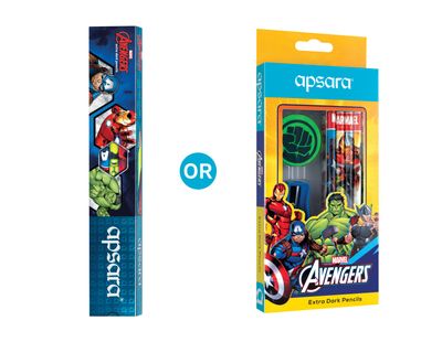 Apsara Marvel Avengers Extra dark pencil Pk-10