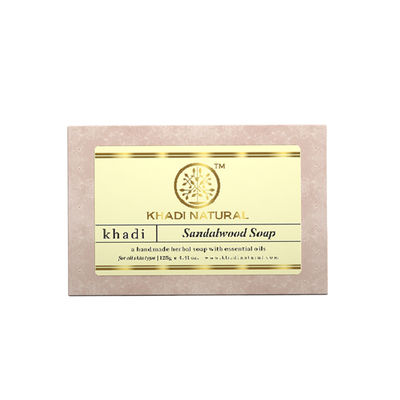 Khadi Natural Sandalwood Soap For Bright and Glowing Skin