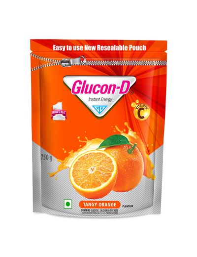 Glucon D Tangy Orange Glucose Powder