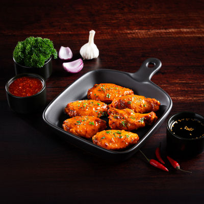 Relish Chicken Hot Wings 6 pc Combo