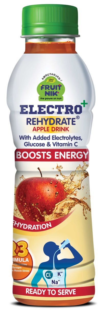 Amrutanjan Electroplus Rehydrate Apple Drink