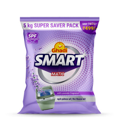 Ghadi Smart Matic (Top Load & Front Load Detergent Powder)