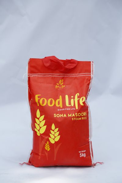 Food Life Sona Masoori Steam Rice