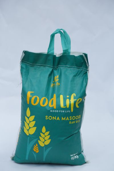 Food Life Sona Masoori Raw Rice