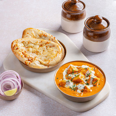 Paneer Tikka Masala & Naan 
