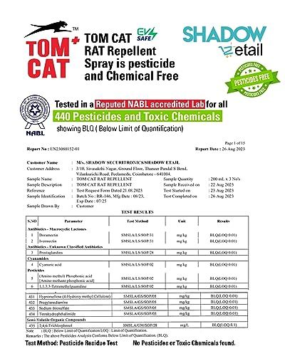 Shadow Securitronics Tom Cat No Entry Rat Repellent Car Spray | Odour-Free
