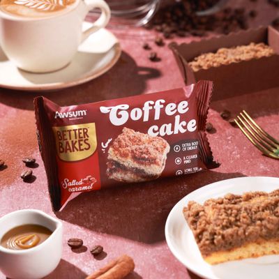 Awsum Beter Bake Coffee Cake Salted Caramel