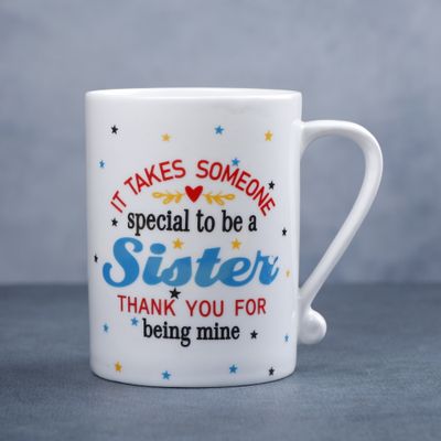 Archies Special Thanks To Sister Ceramic Mug