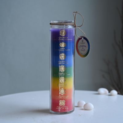 FlowerAura Luck And Chakra Candle