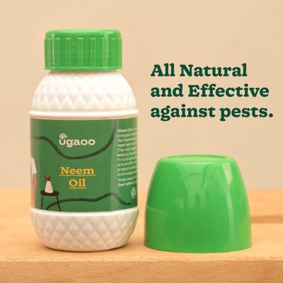 Ugaoo Neem Oil Spray For Plants & Garden-Highly Effective On Plant Insects Aquatic Plant Fertilizer