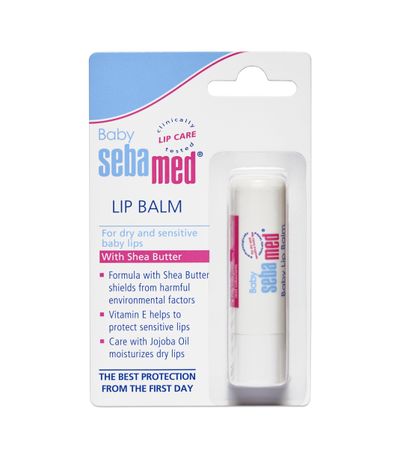 Sebamed Lip Balm Soft Baby Lips For Kids | White | 1+ months