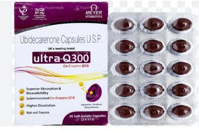 Ultra Q CoQ10 300mg Soft Gelatin Capsule