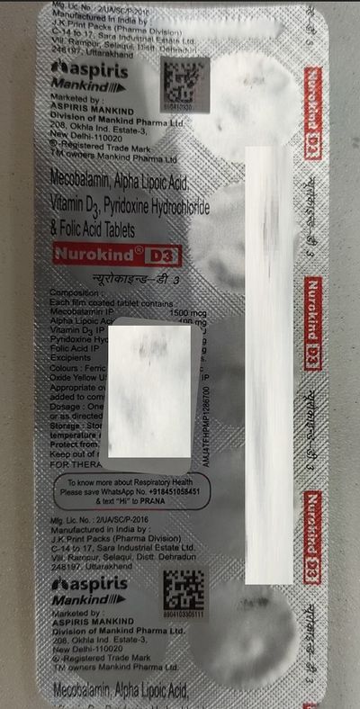 Nurokind D3 Tablet