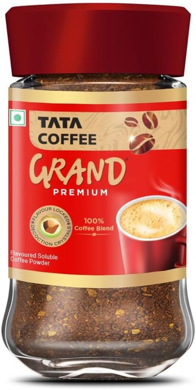 Tata Coffee Grand Premium 100% Coffee Blend Instant Coffee