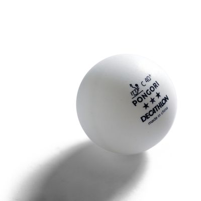 Pongori By Decathlon | Table Tennis Balls ITTF X4 - White