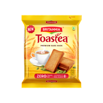 Britannia Toastea Premium Bake Rusk With Real Elaichi