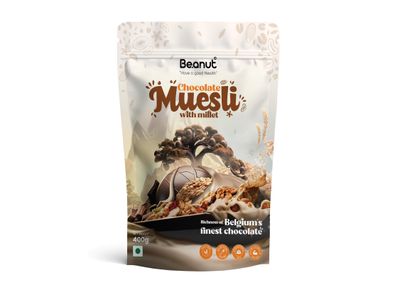 Be.anut High Protein Chocolate Muesli With Millet