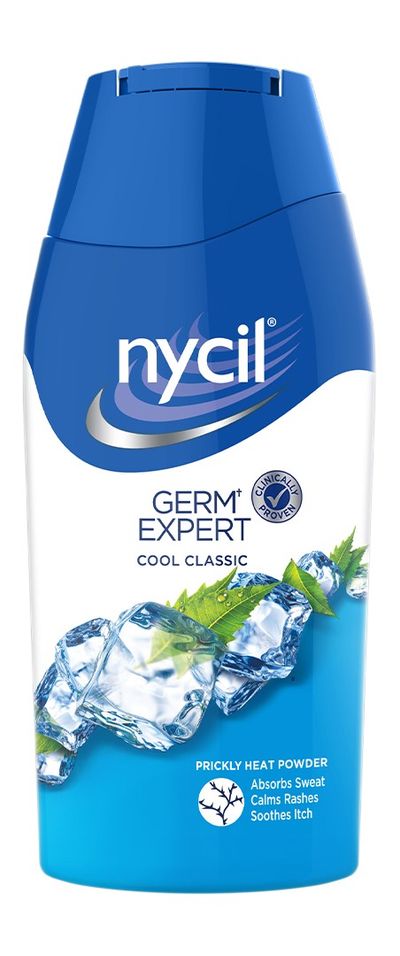 Nycil Germ Expert Cool Classic Prickly Heat and Cooling Powder - 50 g