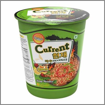 Current Hot and Lemon Cup Noodles
