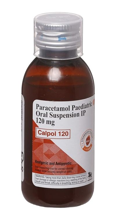 Calpol 120mg Strawberry Oral Suspension