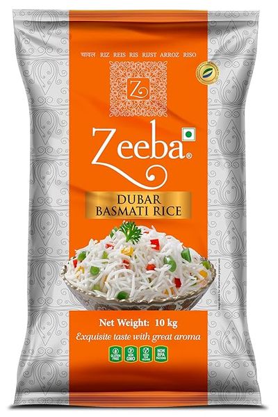 Zeeba Dubar Basmati 1121 Steam | Short Grain