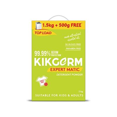 Kikgerm Expert Matic Top Load Detergent Powder