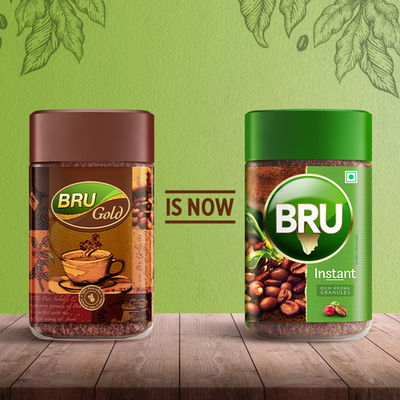 Bru Instant Pure Coffee Jar