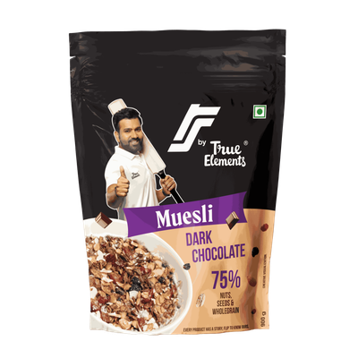 Rs By True Elements Muesli Dark Chocolate, Fibre Rich