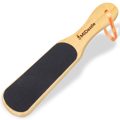 Midazzle Wooden 2In1 Foot Filer M199 Miff5201