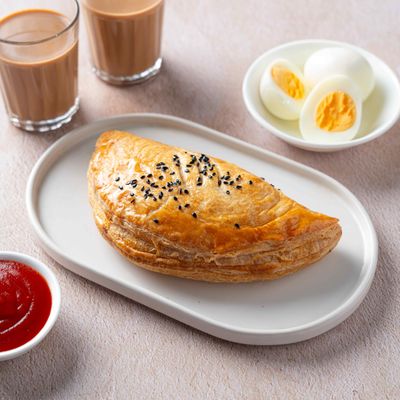 Masala Egg Puff