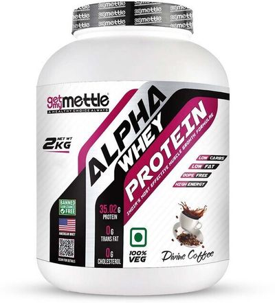 Getmymettle Alpha Whey Protein (Divine Coffee)
